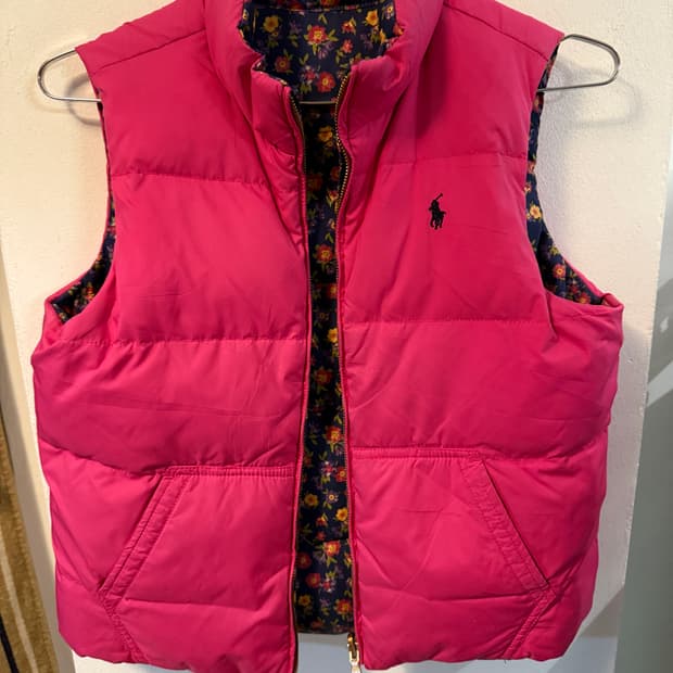 폴로 랄프로렌 리버시블 패딩조끼