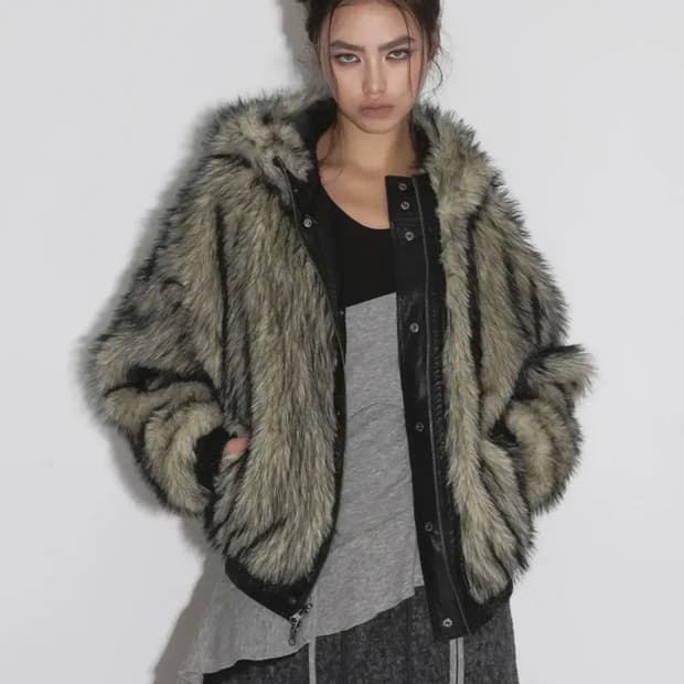 구해요)샌드릭 리버시블 퍼 