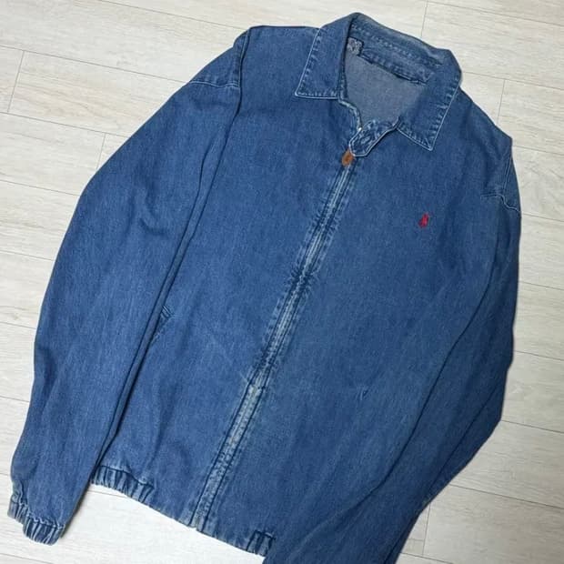 no.148 90s 폴로 데님 스윙탑 자켓 xxl 상태s급