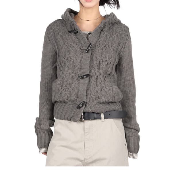 릿킴 더플 가디건