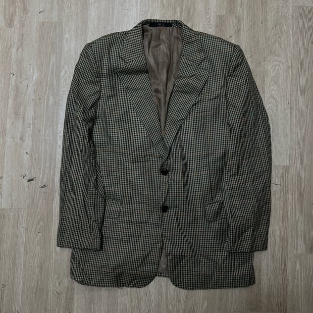 닥스 남성 체크 정장 자켓 M/95 