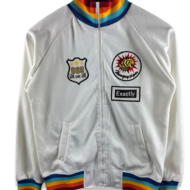 JPN 키치 패치 레인보우 져지2613