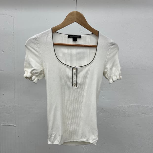 [~44.5] MAXMARA U넥 반팔