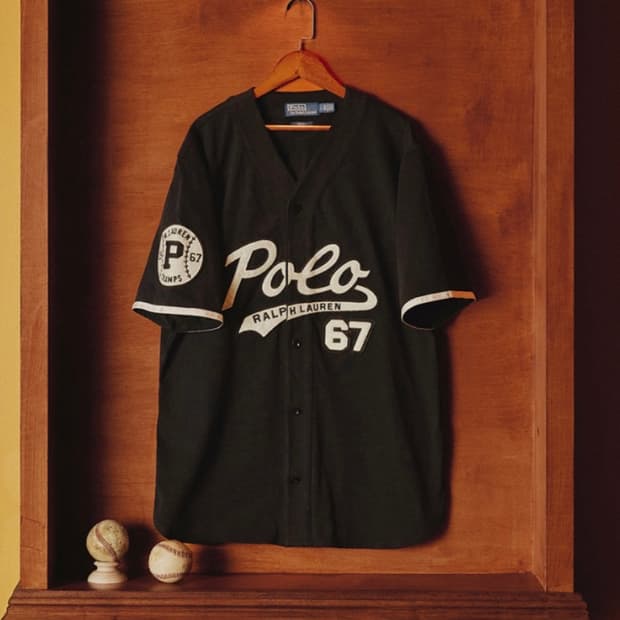 [택체새제품] 폴로 베이스볼 저지 / 블랙 / M