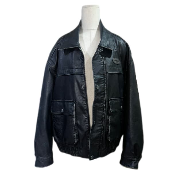 Mingalondon Faux Leather Jackets
