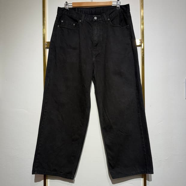 Levis 578 리바이스 배기 진 블랙 W33xL32