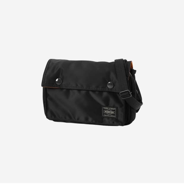 Porter Tanker Shoulder Bag Black