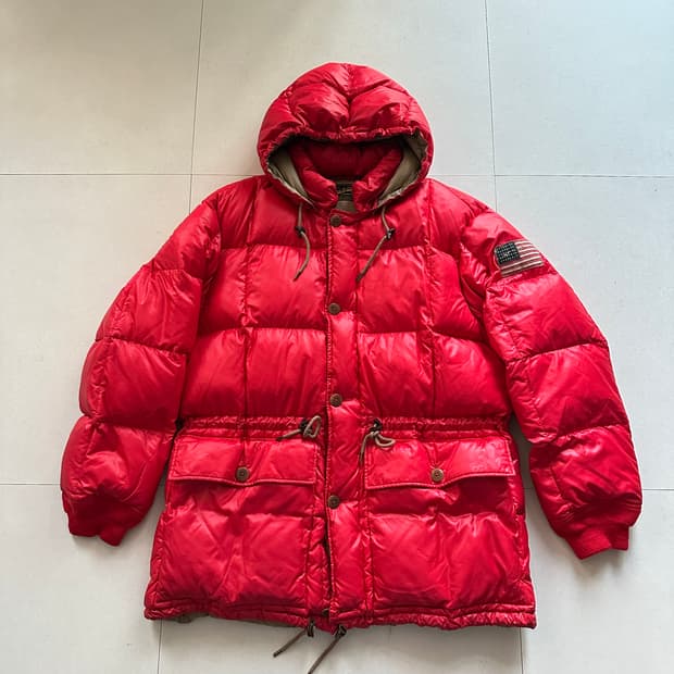 90s 폴로 랄프로렌 레드 유콘 다운 패딩[XL] RLPC & CO