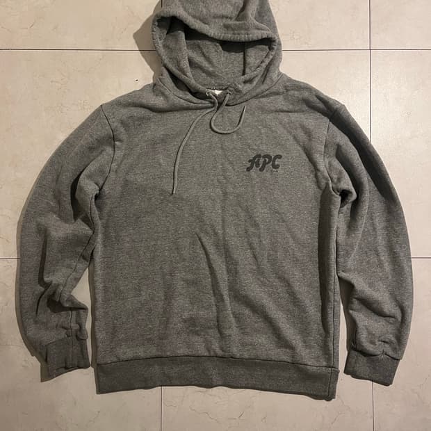 A.P.C US 아페쎄 US 그레이 후드티