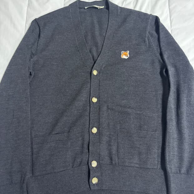 메종키츠네 가디건 m