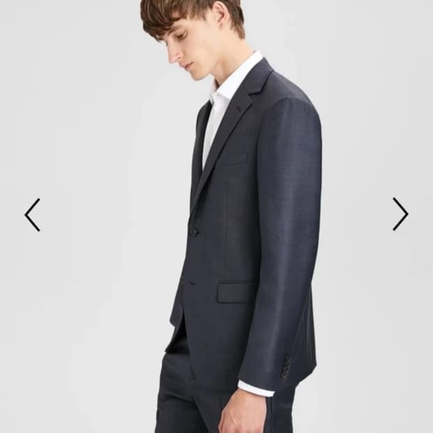 울 수트 셋업 새상품 Jake Wu Coin Multi Dobby