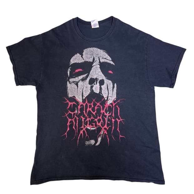 빈티지 카라흐앙그렌 Carach Angren face 밴드티 L
