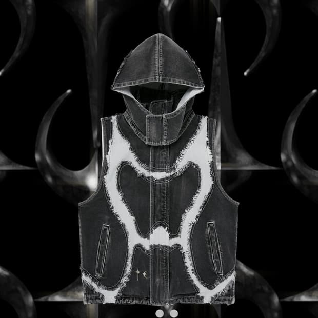 떠그클럽 데님 베스트