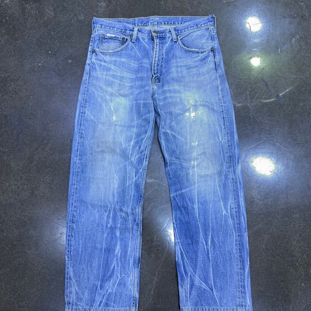 리바이스 503 빈티지 워싱 레귤러 스트레이트핏 데님팬츠 33