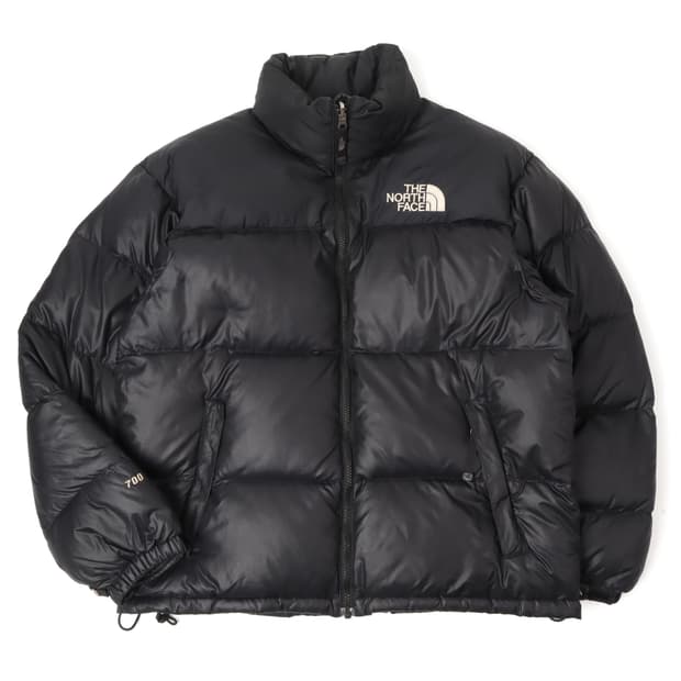 노스페이스 700 눕시 블랙 구스 다운자켓 패딩