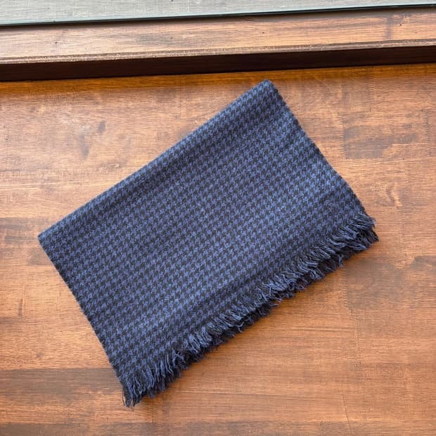 15484 - 폴로 랄프로렌 체크 울 머플러 (울 100%)