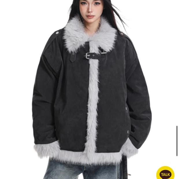 아사키 프레자키 무스탕 점퍼