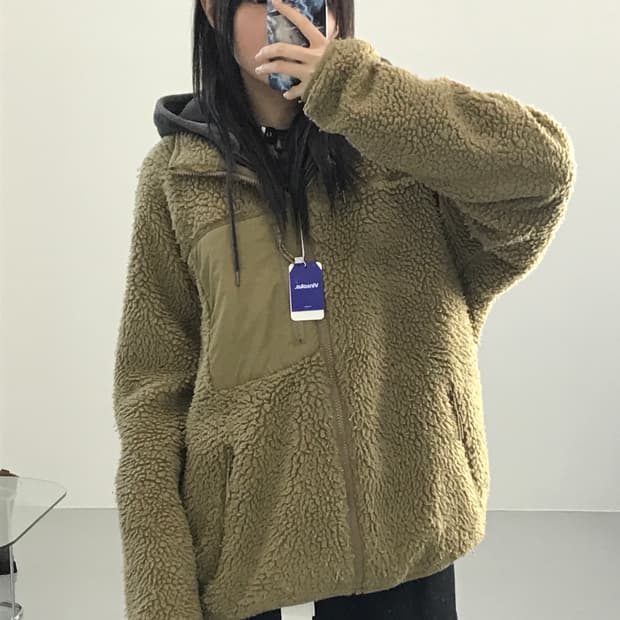 빔즈 배이지 플리스 자켓