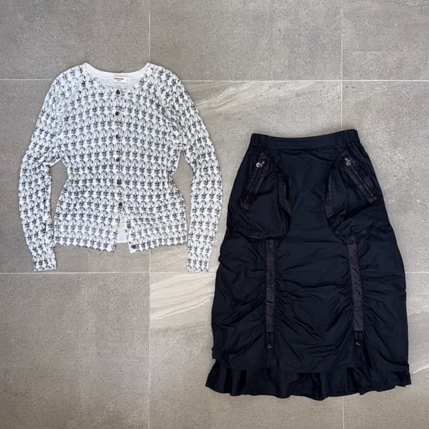 Zadig&Voltaire damaged skull linen cd