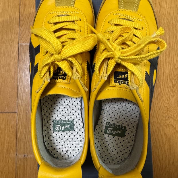 오니츠카타이거 멕시코 66 옐로우 블랙