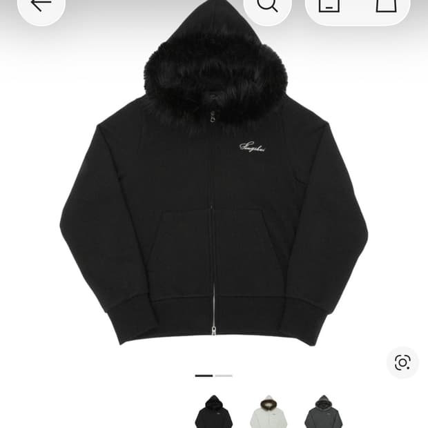 Fengshui 펑쉐이 퍼 후드집업