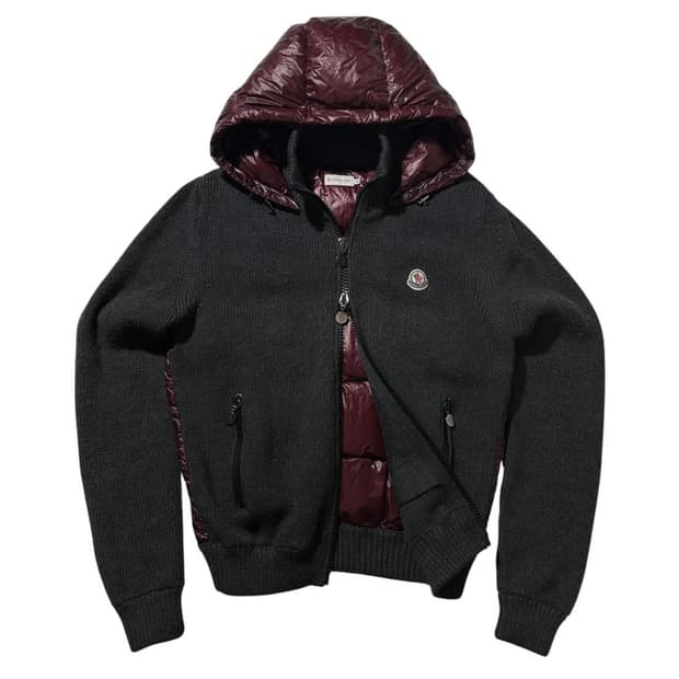 몽클레어 니트 패딩