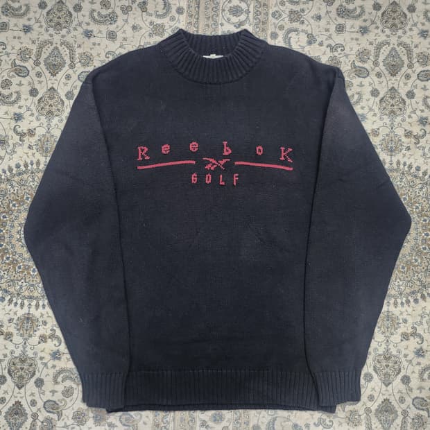리복 골프 모크넥 니트 0  (100-103)