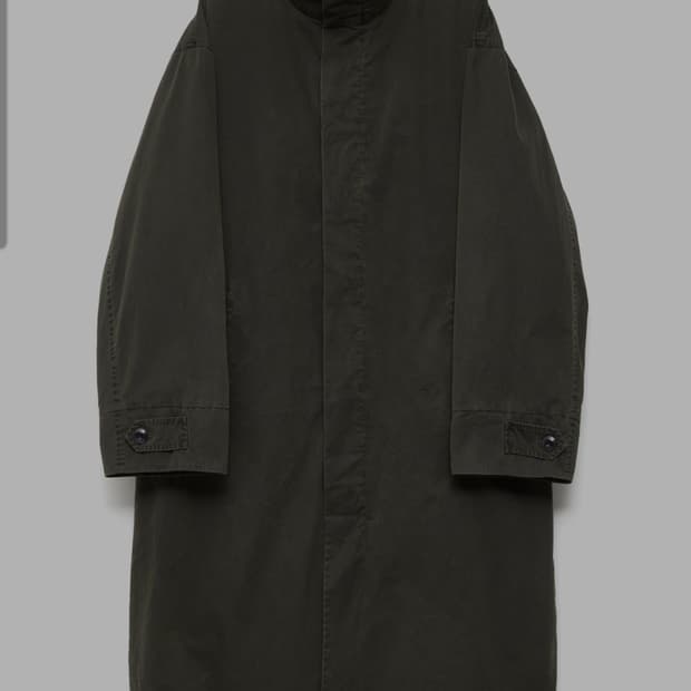 [해칭룸]Windy Coat Over Dyed Khaki