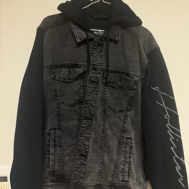 홀리스터 흑청 자켓 xxl