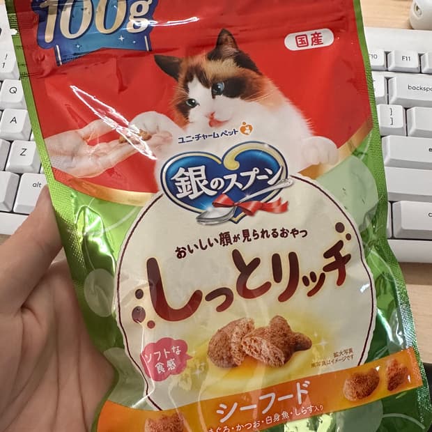 고양이 간식 유니참 100g