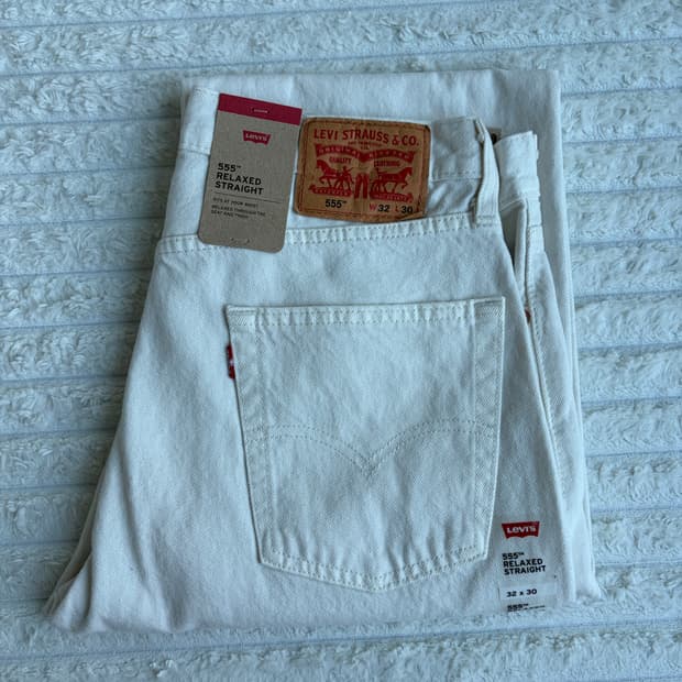 리바이스 555 에크루 새상품