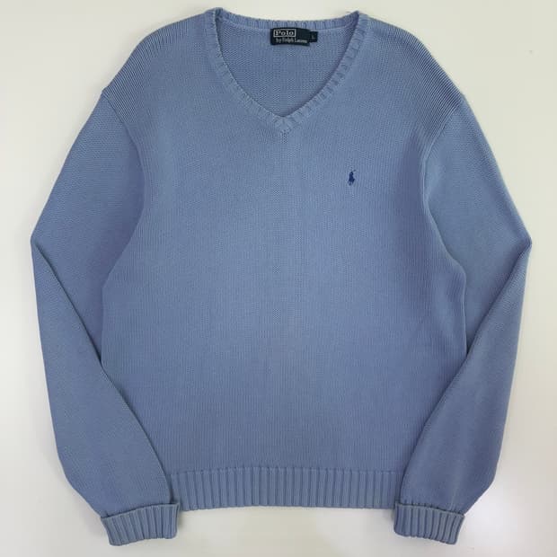 Polo 폴로 랄프로렌 라벤더 코튼 니트