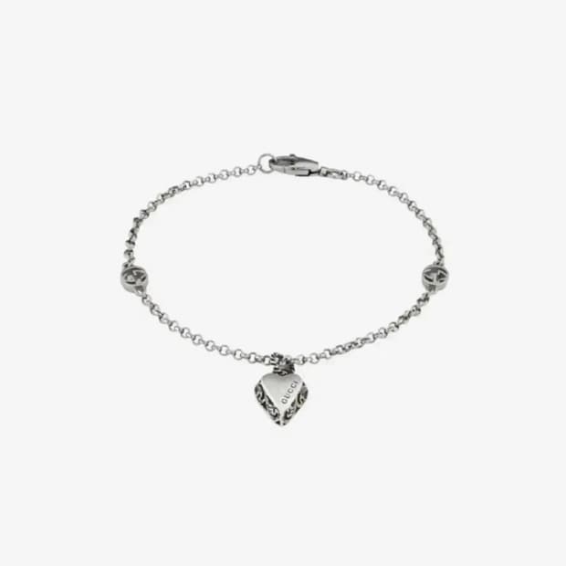 GUCCI 구찌 하트 팔찌
