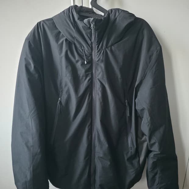 (L)무탠다드 시티레저 패디드 윈드 브레이커 자켓 블랙