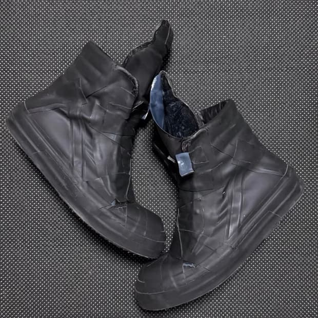 릭오웬스 20FW 올블랙 미라 붕대 지오바스켓 41