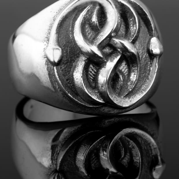 킹크로치 SERPENT RING 14호 은반지 실버925