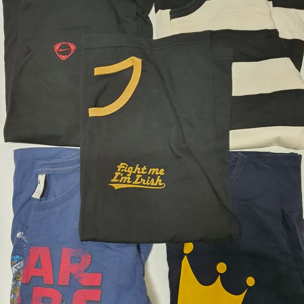 남성 빈티지 반팔 티셔츠 5종일괄 특가 