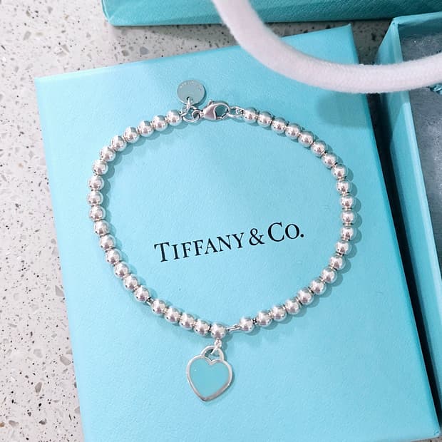 티파니앤코 리턴투 민트 비즈 팔찌 [S사이즈/17cm] [정품/풀박스]