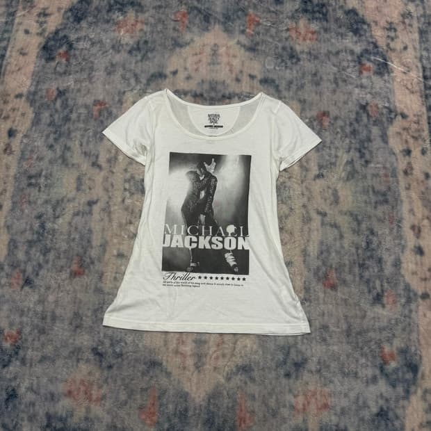 Michael jackson thriller printing top