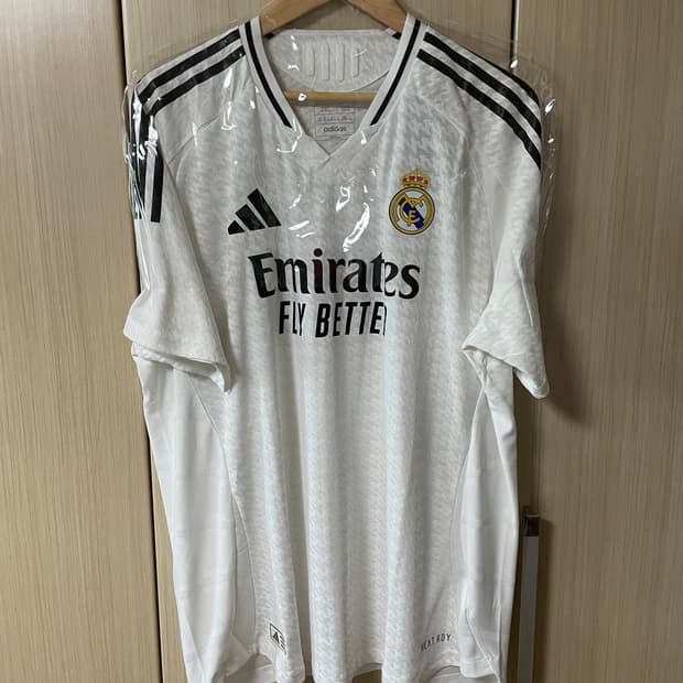 [해외XXL] 아디다스 레알마드리드 24/25 홈 어센틱 유니폼(새상품)