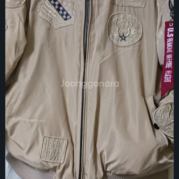 파라점퍼스MA-1패치자켓.     M/L