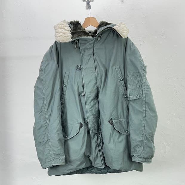 U.S.ARMY 미 공군 N-3B 스노클 그린브리어 파카 자켓