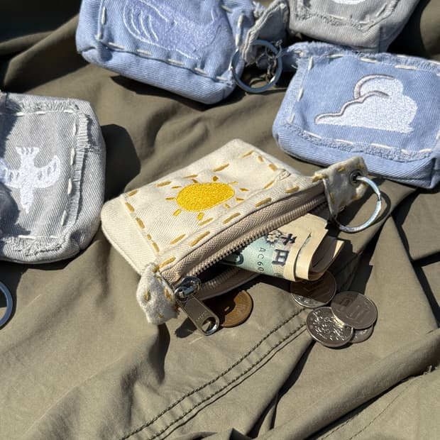 핸드메이드 키링파우치