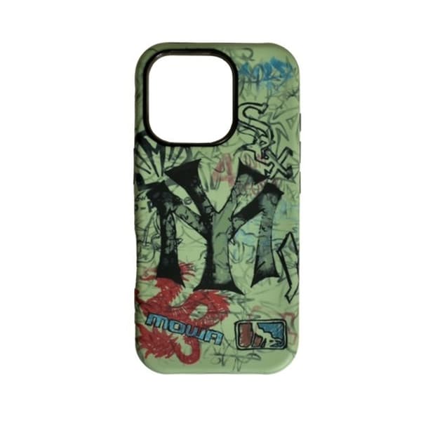 Mowalola graffiti iphone case