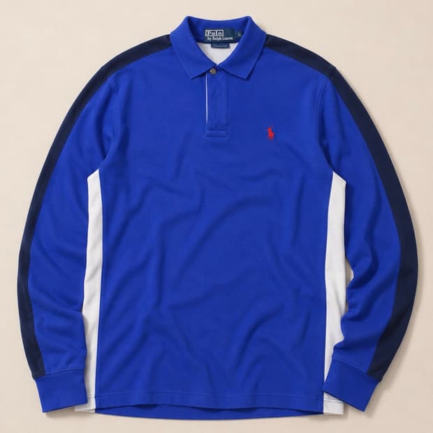 Polo 폴로 랄프로렌 블루 PK  롱슬리브
