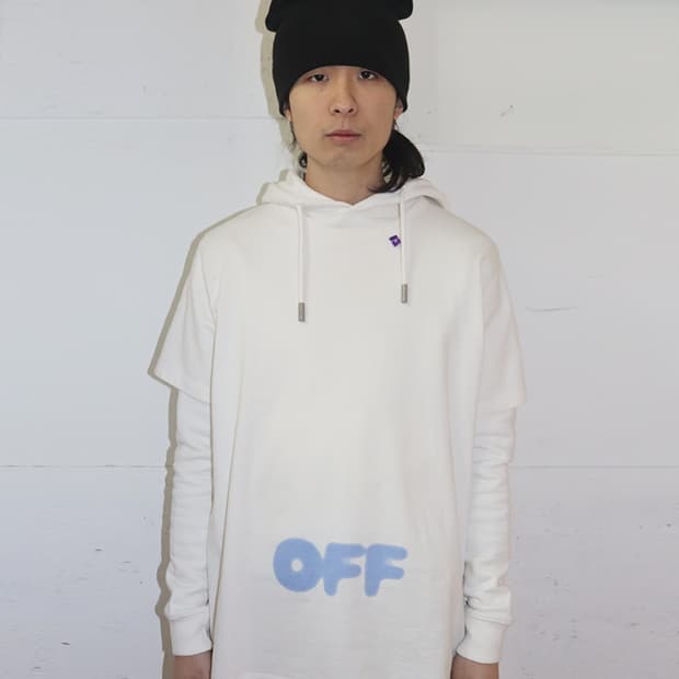 오프화이트 18AW 레이어드 후디