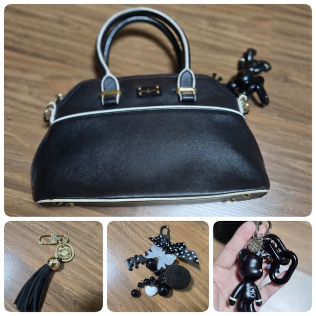 폴스부띠끄 미니 메이지 토트 크로스백 + 키링