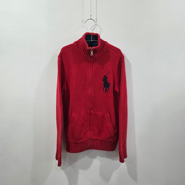폴로랄프로렌 키즈 빅포니 니트집업 M(10/12)