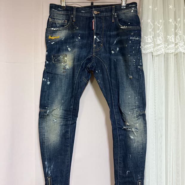 디스퀘어드 바이커핏 데님 48