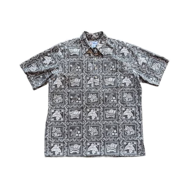 레인스푸너 하프집 버튼다운 반팔 셔츠